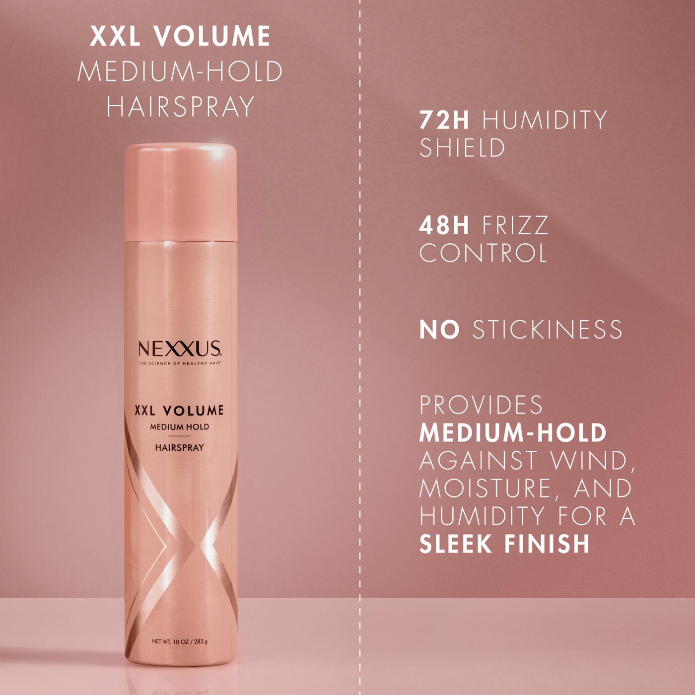 Nexxus  XXL Volume Hair Spray Medium Hold; image 4 of 6