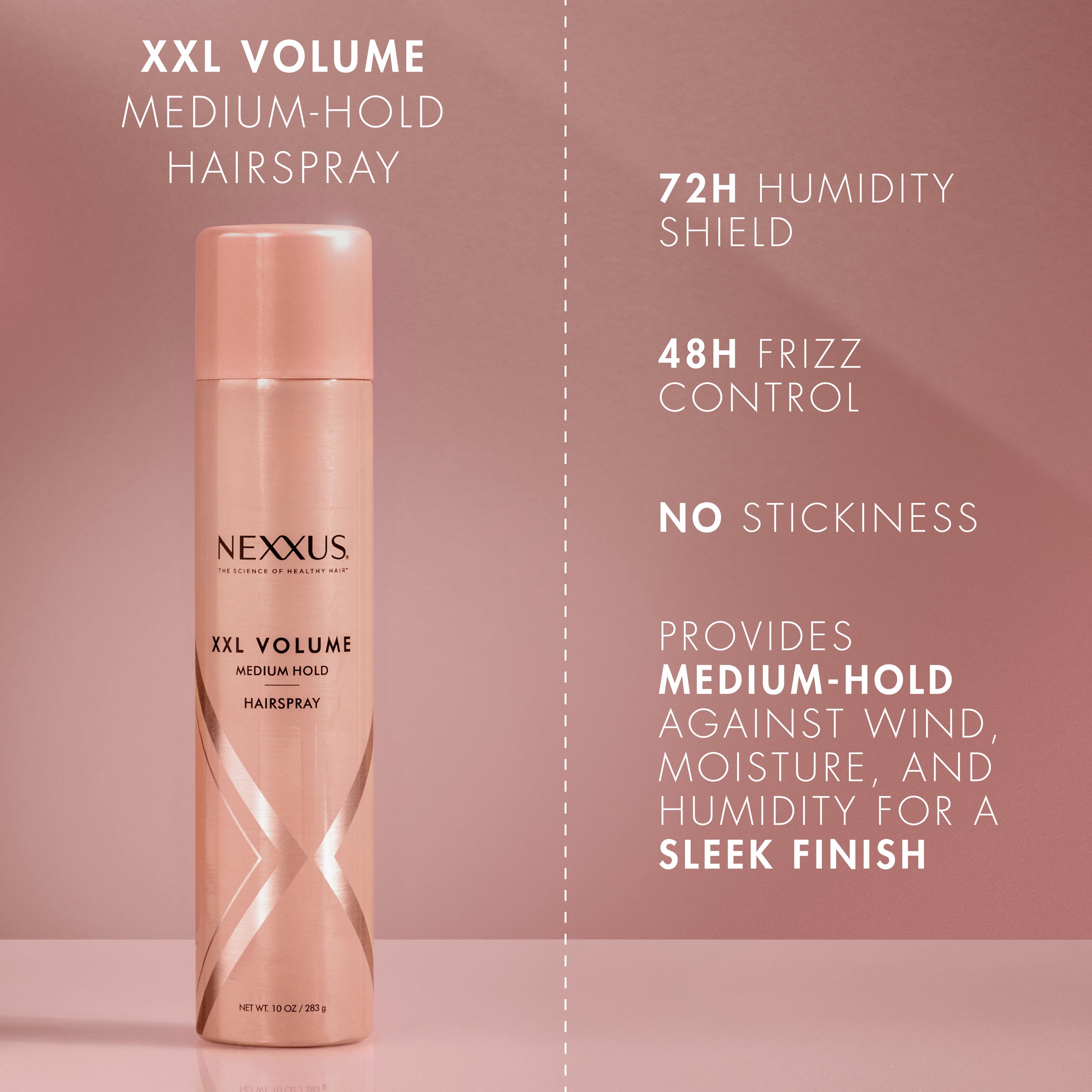 Nexxus XXL Volume Hair Spray Medium Hold - Shop Styling products
