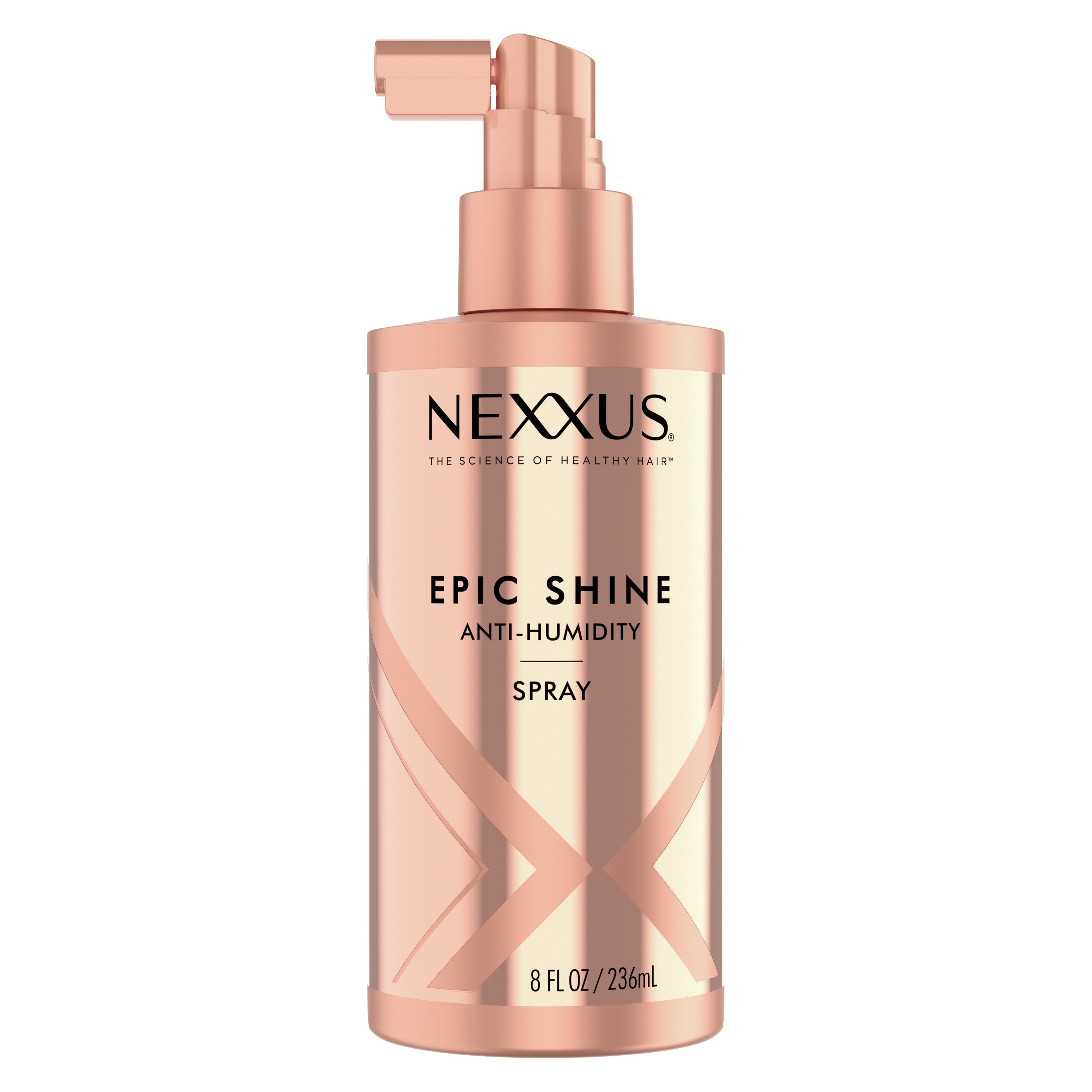 NEXXUS STYLING AID SHINE ANTI-HUM SPRAY 4 PIECE 8 OZ. product package