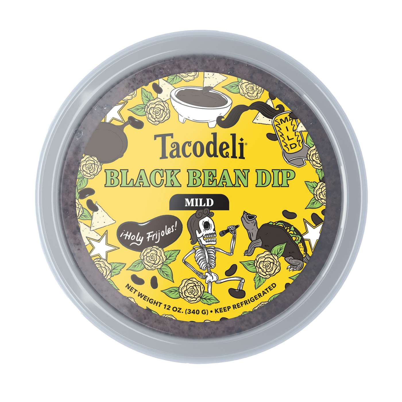 Tacodeli Black Bean Dip Mild Shop Dip at HEB