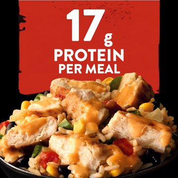 Banquet MEGA Bowls Spicy Chicken Queso Burrito Bowl Frozen Meal