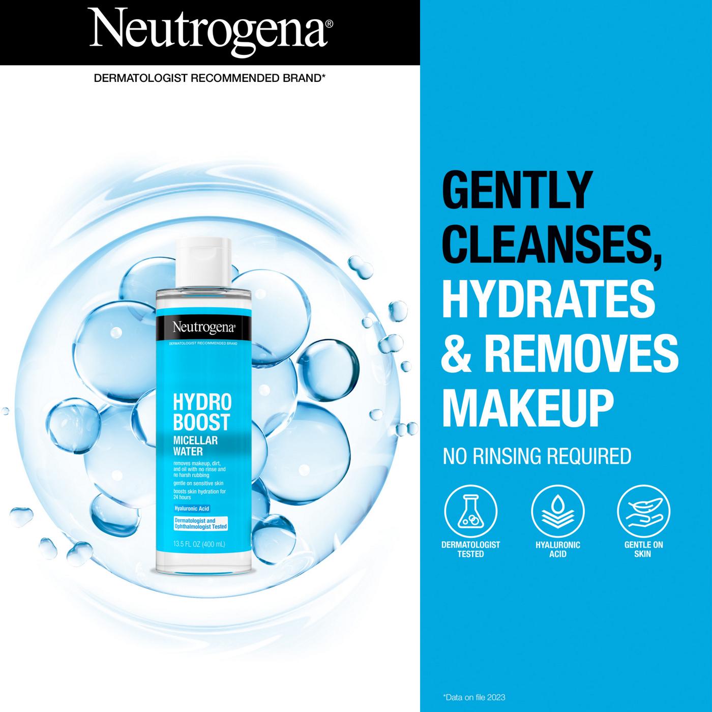 Neutrogena Hydro Boost Micellar Water; image 6 of 8