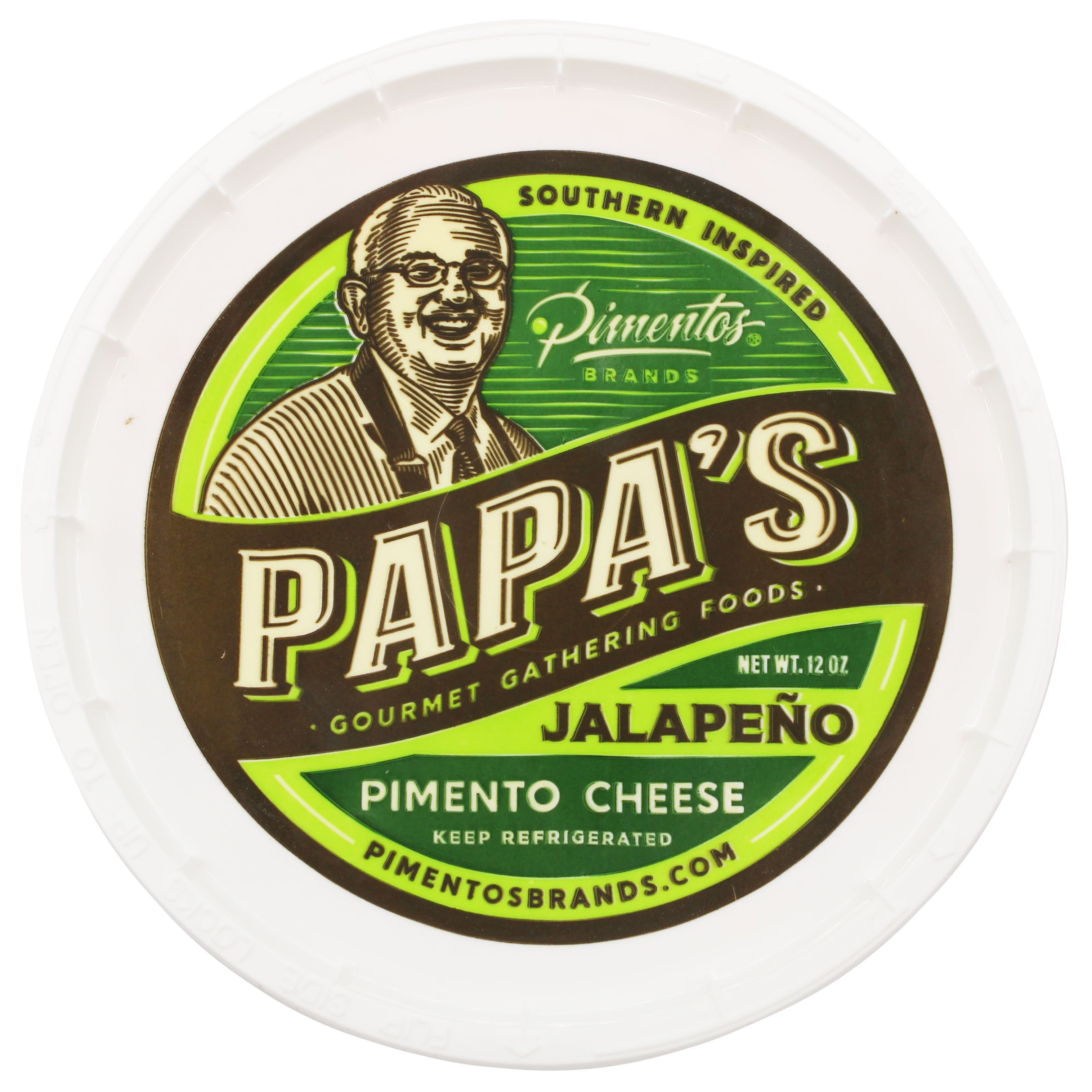 Pimentos Papa's Jalapeño Pimento Cheese, 12 oz | Central