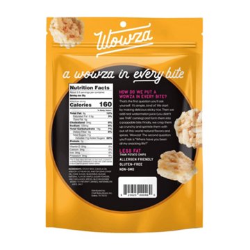 Wowza Buttery Pancake Crunchy Rice Crisps, 3.5 oz
