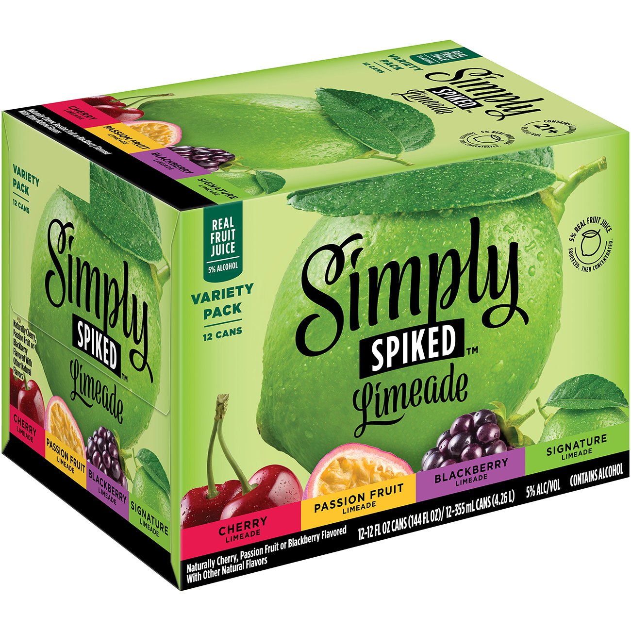Simply Spiked Limeade Variety Pack 12 pk Cans Shop Malt beverages