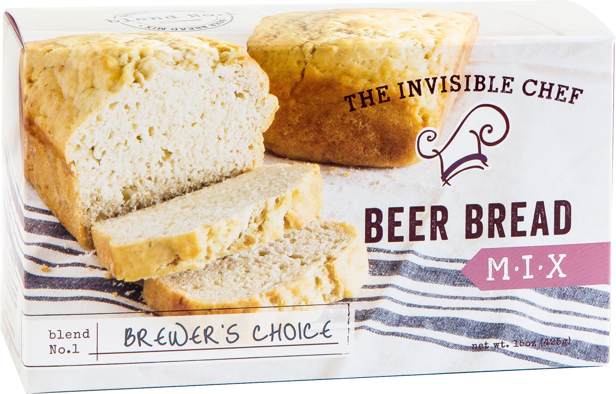 The Invisible Chef Brewer's Choice Beer Bread Mix, 15 oz | Central ...