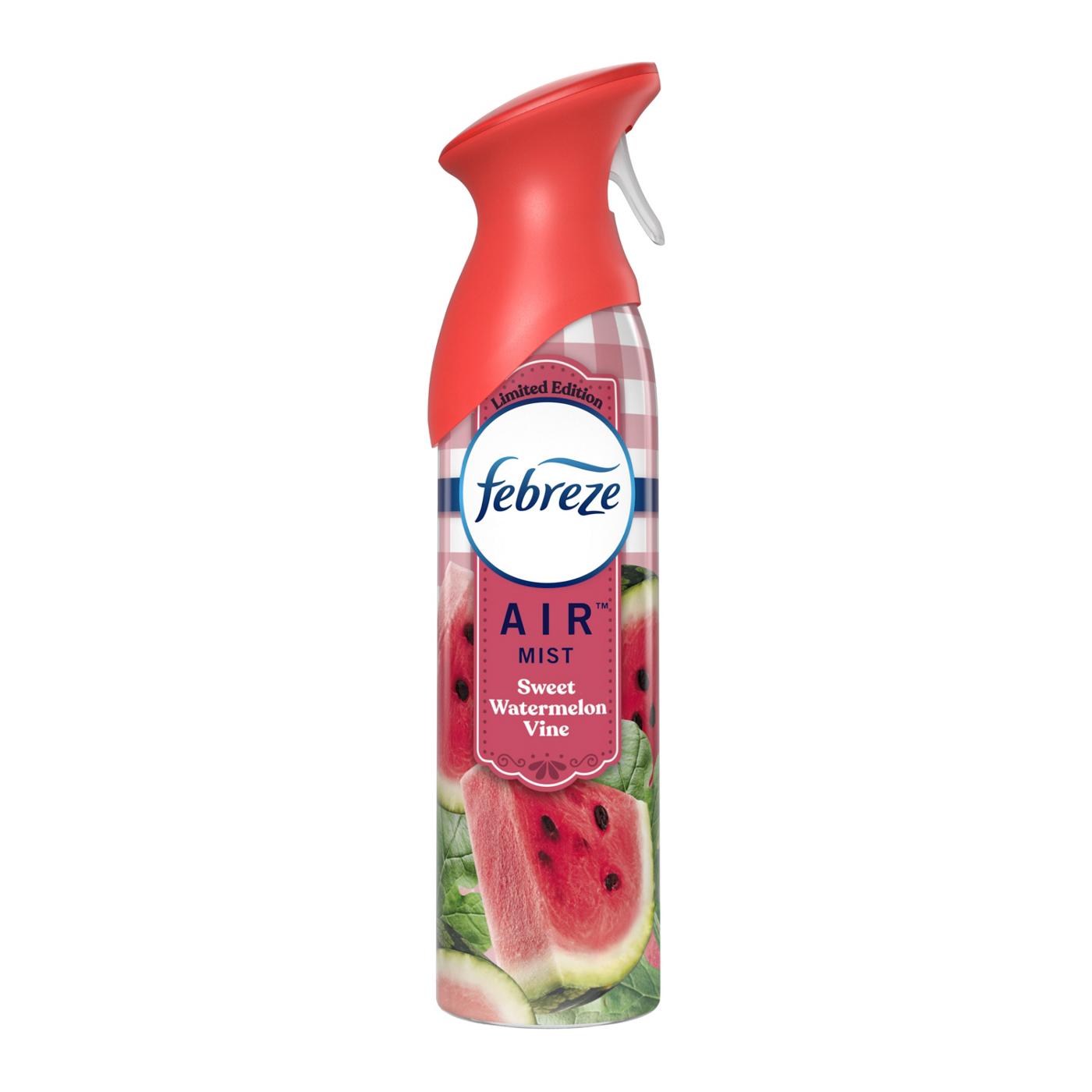 Febreze Air Mist Odor-Fighting Air Freshener Sweet Watermelon Vine; image 1 of 8