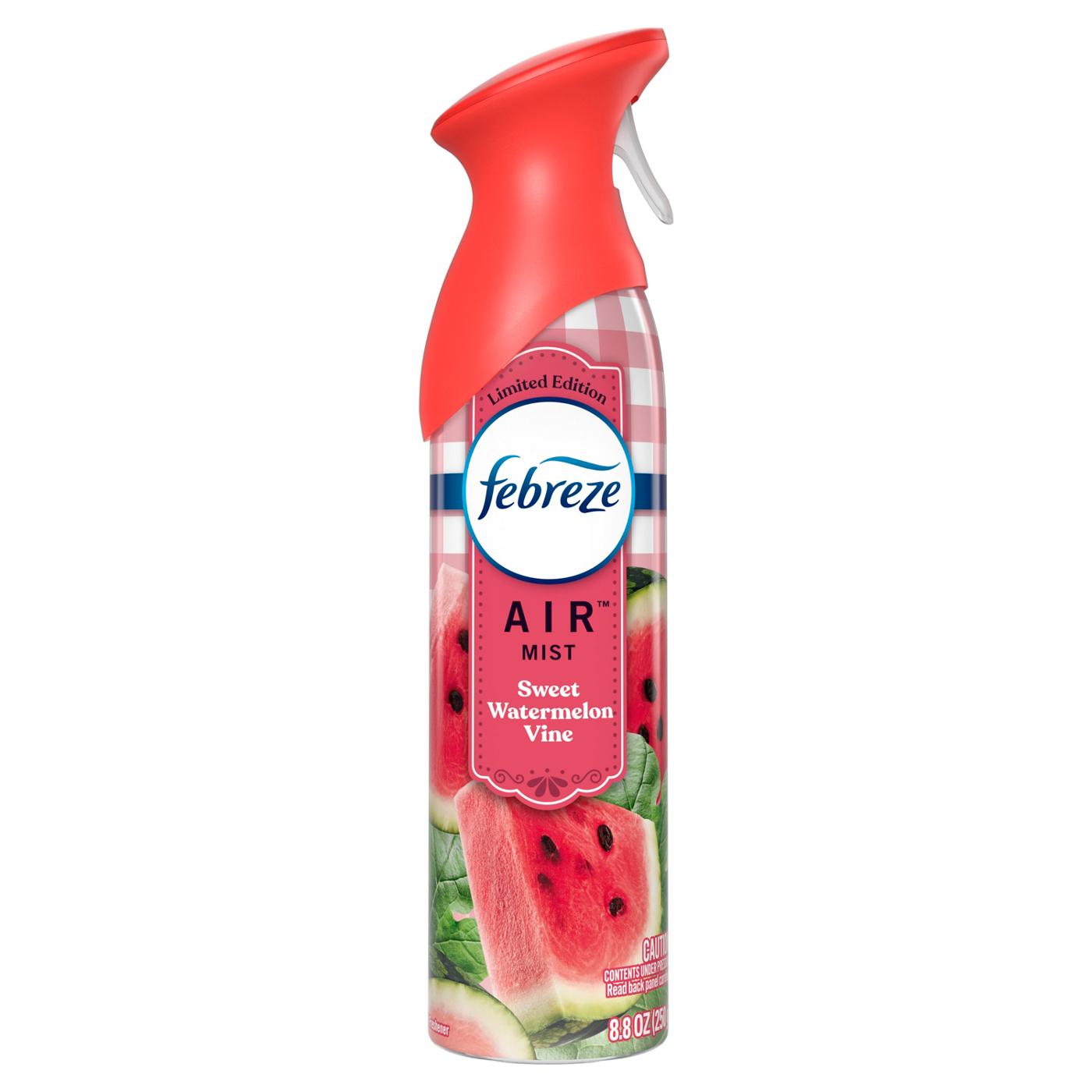 Febreze Air Mist Odor-Fighting Air Freshener Sweet Watermelon Vine; image 2 of 8