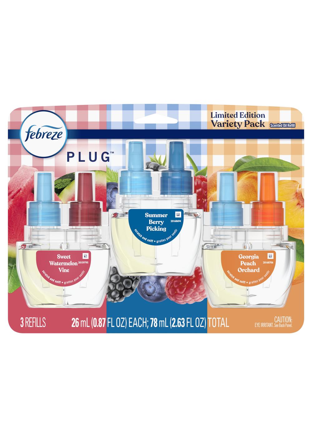 Febreze Plug Scented Oil Refill - Summer Berry Picking - Shop Air