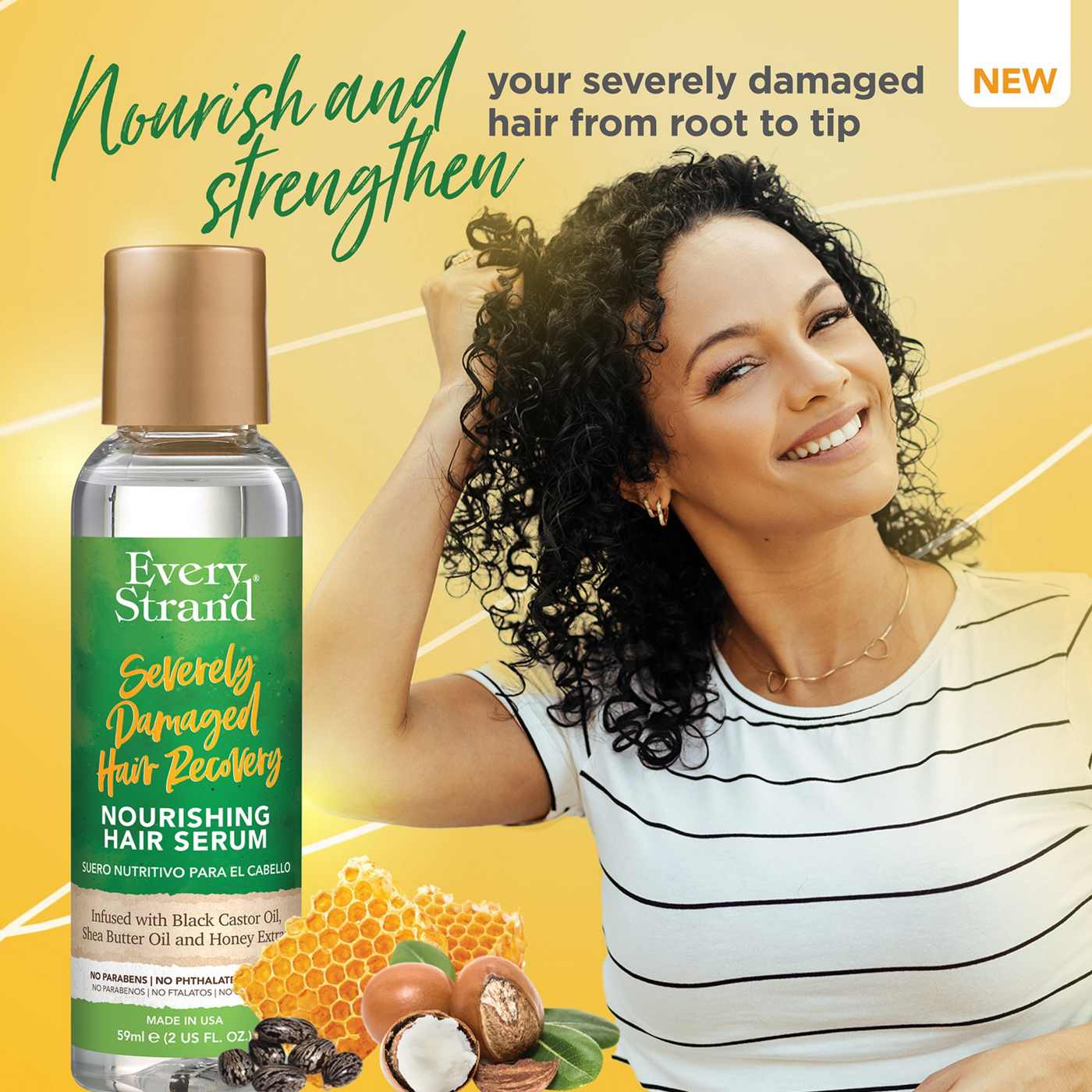 Every Strand Severely Damaged Hair Recovery Nourishing Hair Serum; image 5 of 5