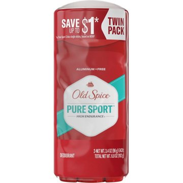 Old Spice High Endurance Aluminum Free Deodorant - Pure Sport