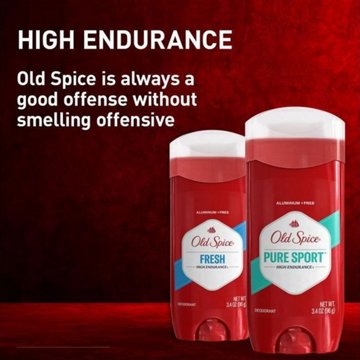Old Spice High Endurance Aluminum Free Deodorant - Pure Sport