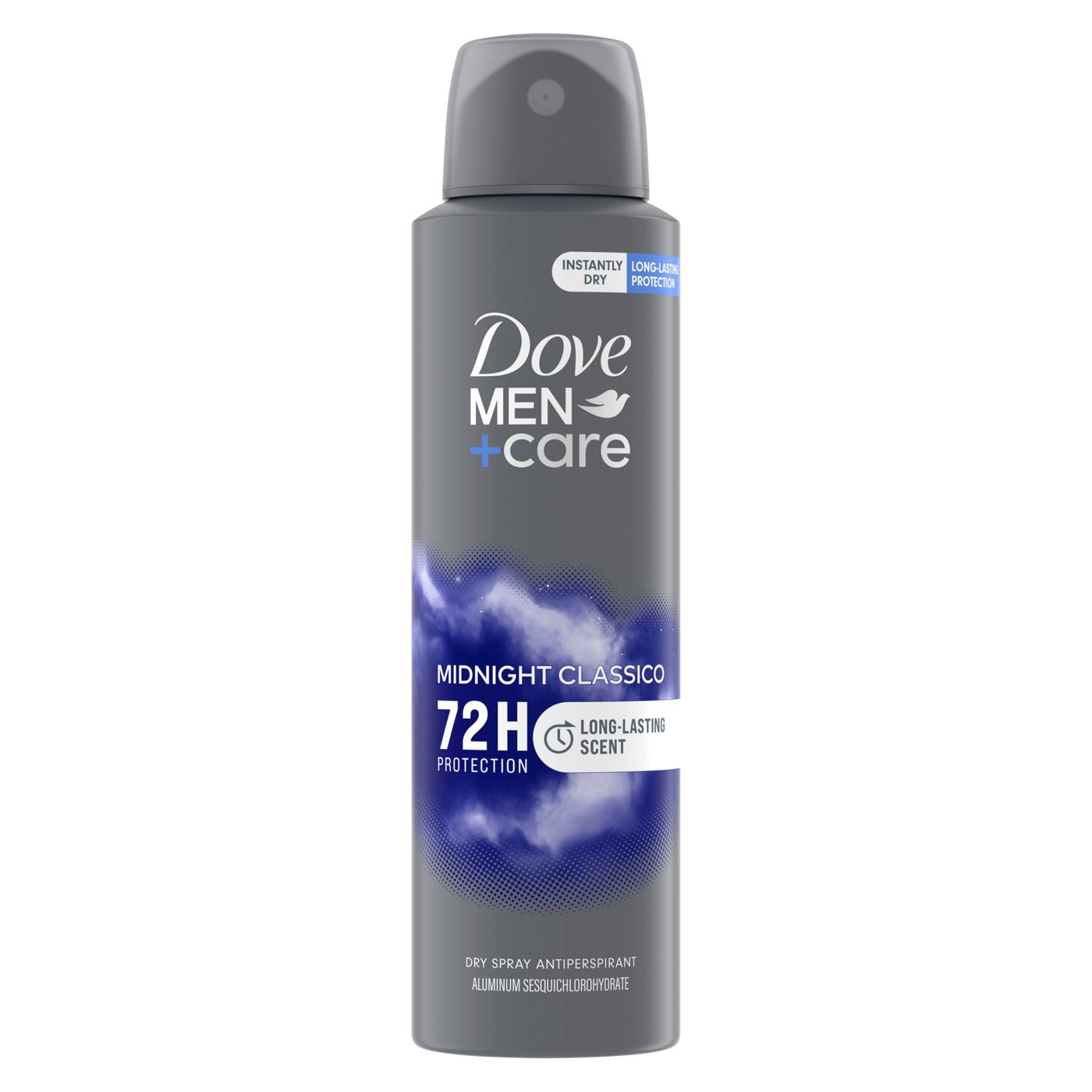 Dove Men+Care Dry Spray Antiperspirant - Midnight Classico; image 1 of 2