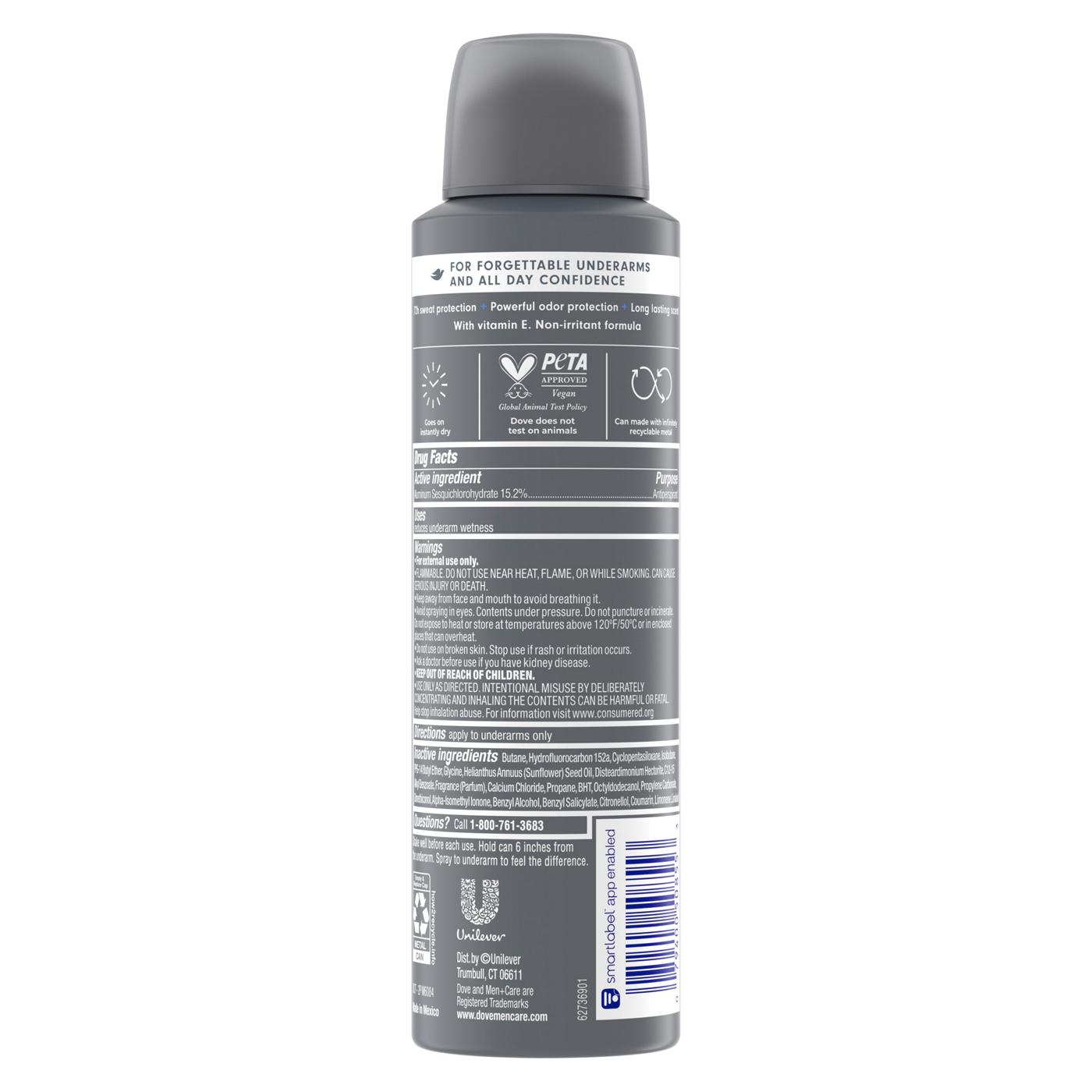 Dove Men+Care Dry Spray Antiperspirant - Midnight Classico; image 2 of 2