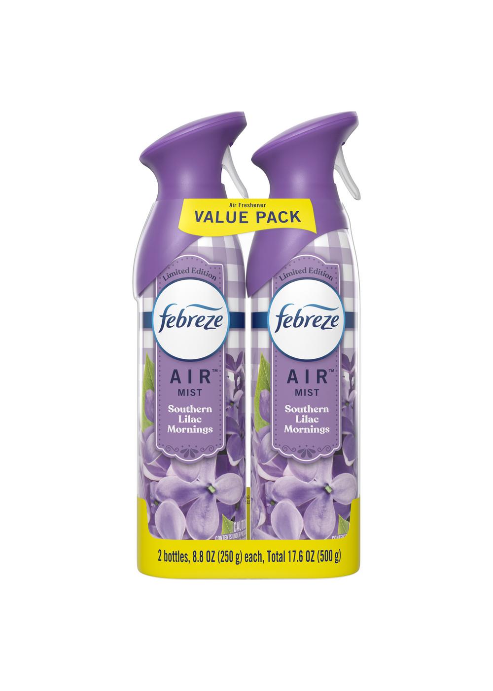 Febreze Air Mist Odor Eliminating Spray - Southern Lilac Mornings; image 1 of 2