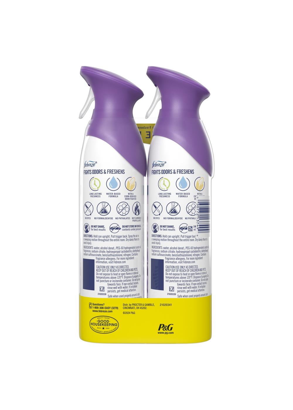 Febreze Air Mist Odor Eliminating Spray - Southern Lilac Mornings; image 2 of 2