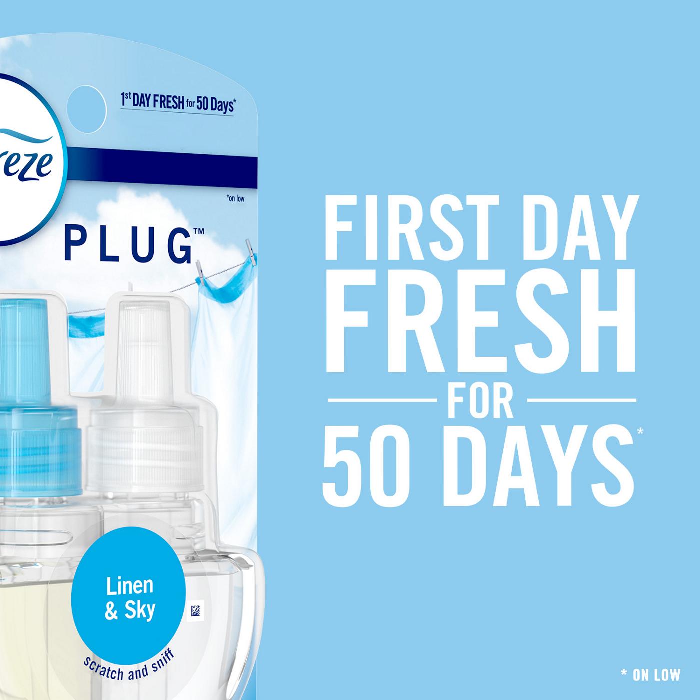 Febreze Plug In Air Freshener, Scented Oil Starter Kit, Warmer + 1 Refill - Southern Lilac Mornings; image 7 of 10