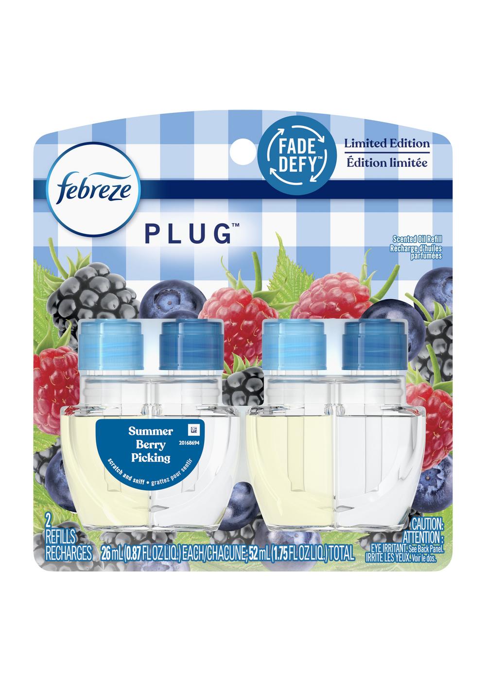 Febreze Plug Scented Oil Refills - Summer Berry Picking; image 1 of 2
