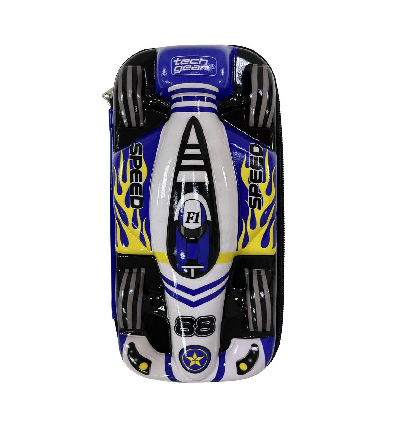 Tech Gear Race Car Pencil Case; image 4 of 4