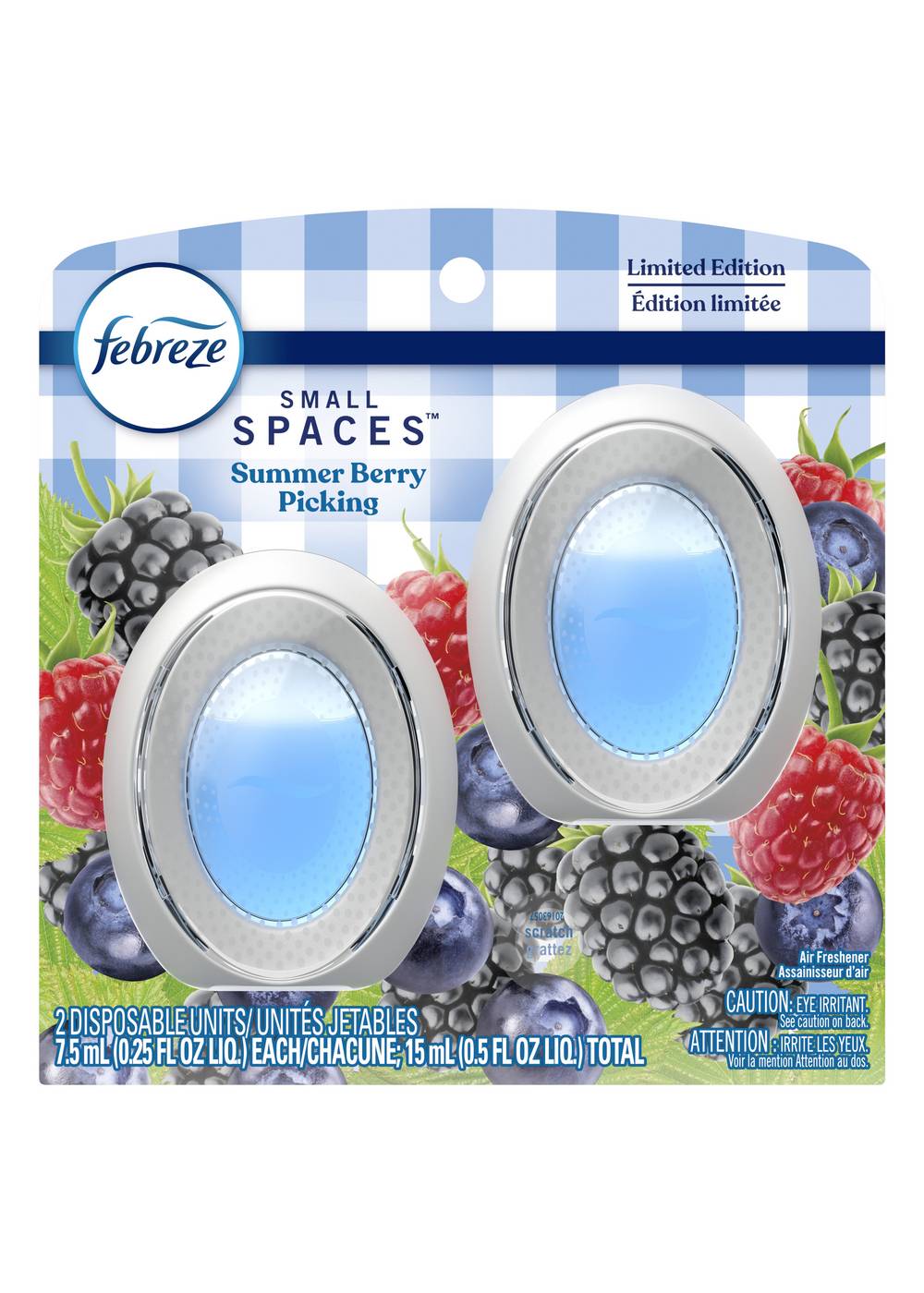 Febreze Small Spaces Air Freshener - Summer Berry Picking; image 1 of 2