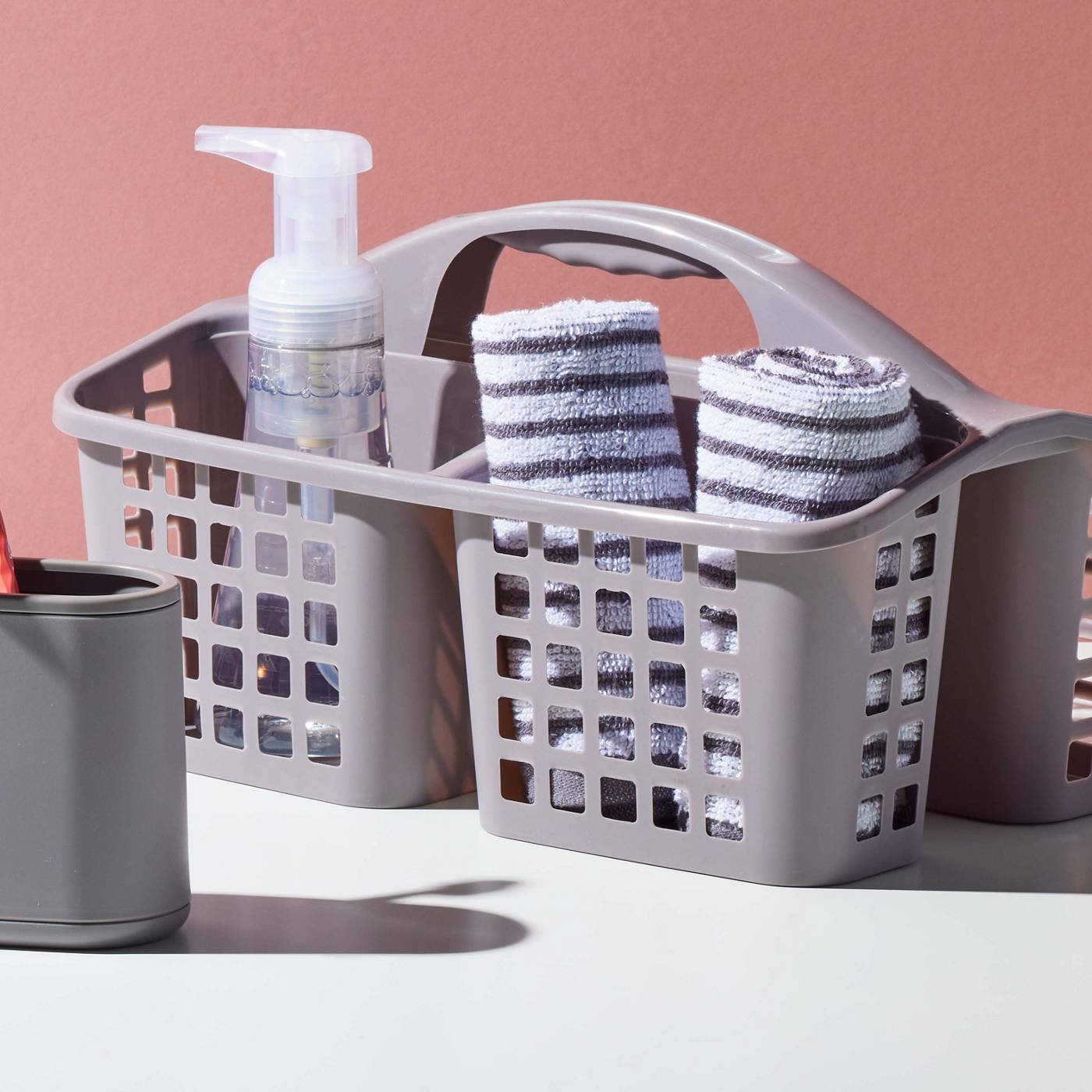 Destination Holiday Shower Caddy - Gray; image 2 of 3