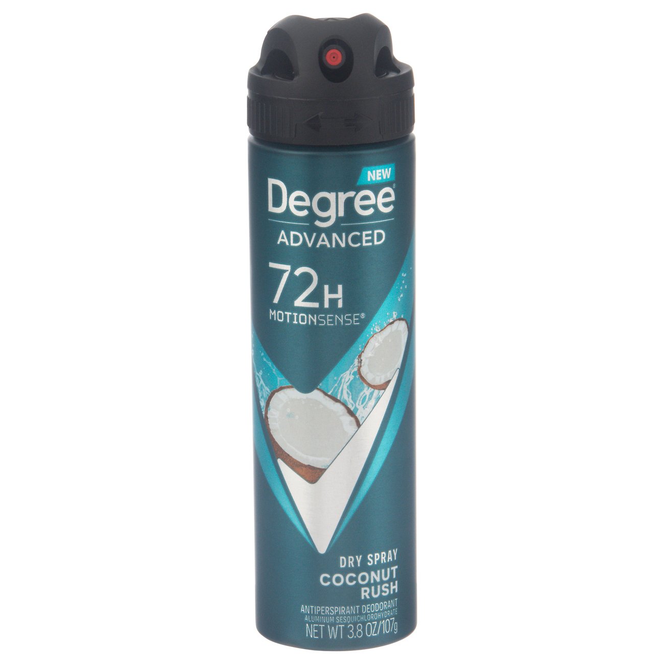 Degree 72 Hr Advanced Antiperspirant Deodorant Dry Spray Coconut Rush