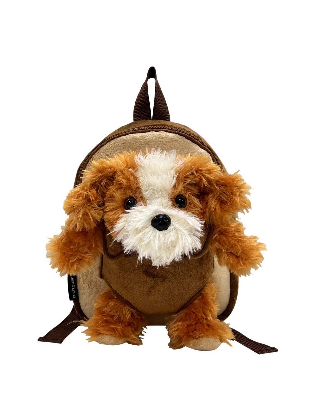 Tech Gear Plushies Mini Backpack - Puppy; image 1 of 3