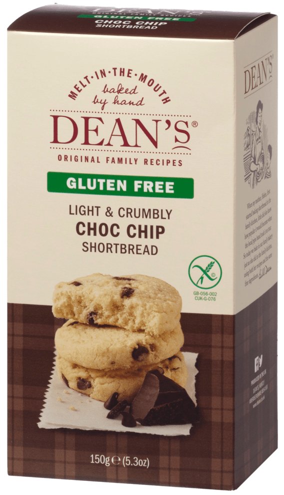 Dean's Gluten Free Chocolate Chip Shortbread Rounds, 5.3 oz | Central ...