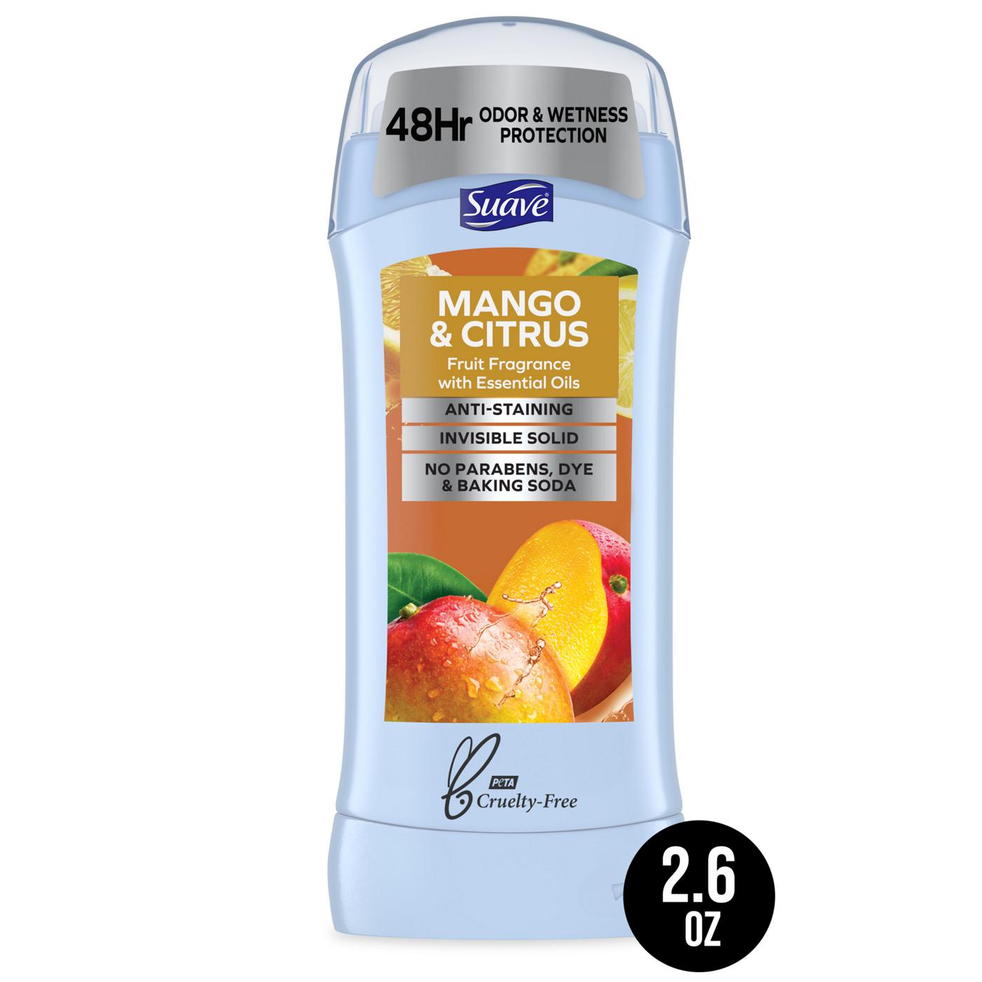 Suave Antiperspirant Deodorant  - Mango & Citrus; image 1 of 5