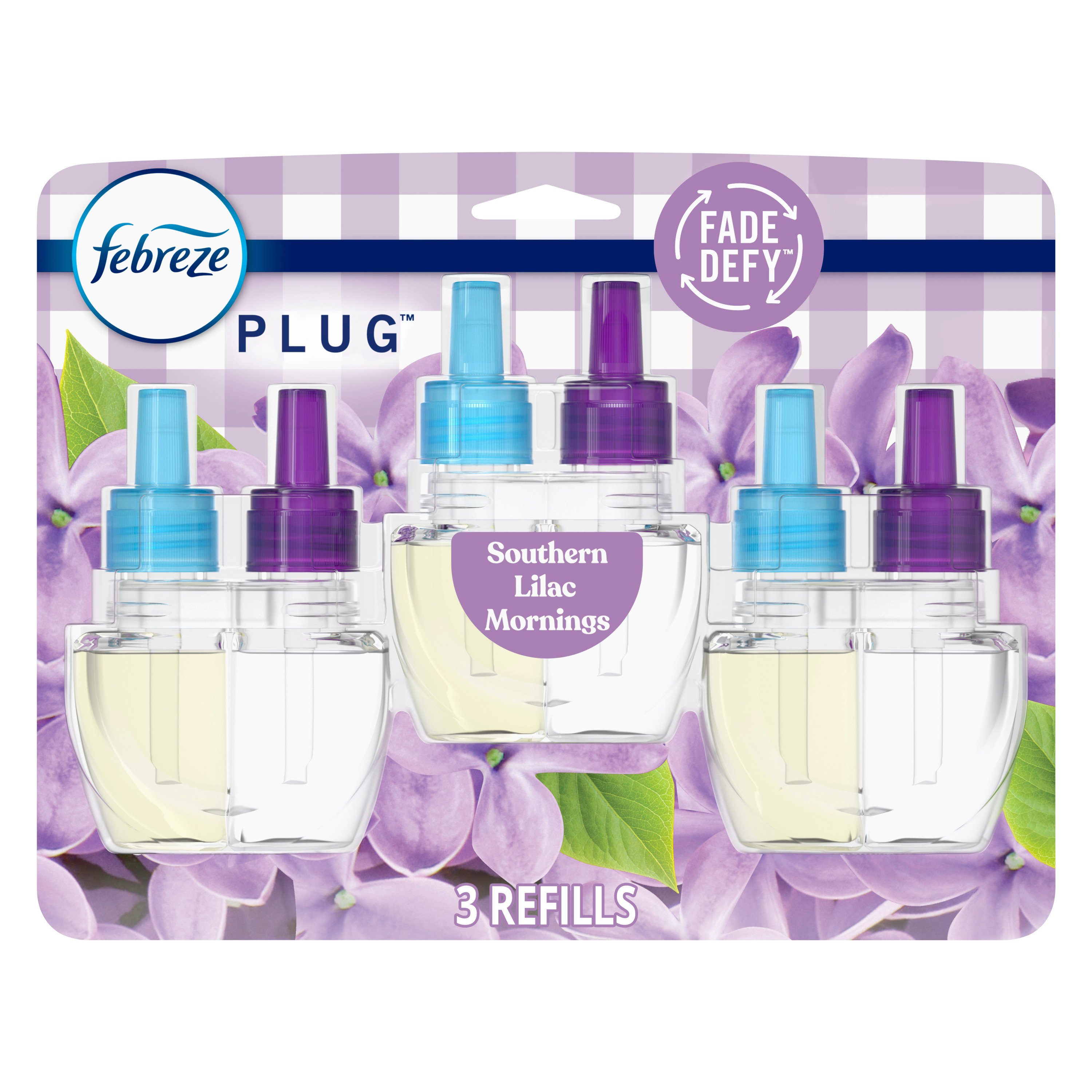 Febreze Plug Scented Oil Refills Southern Lilac Mornings Shop Air