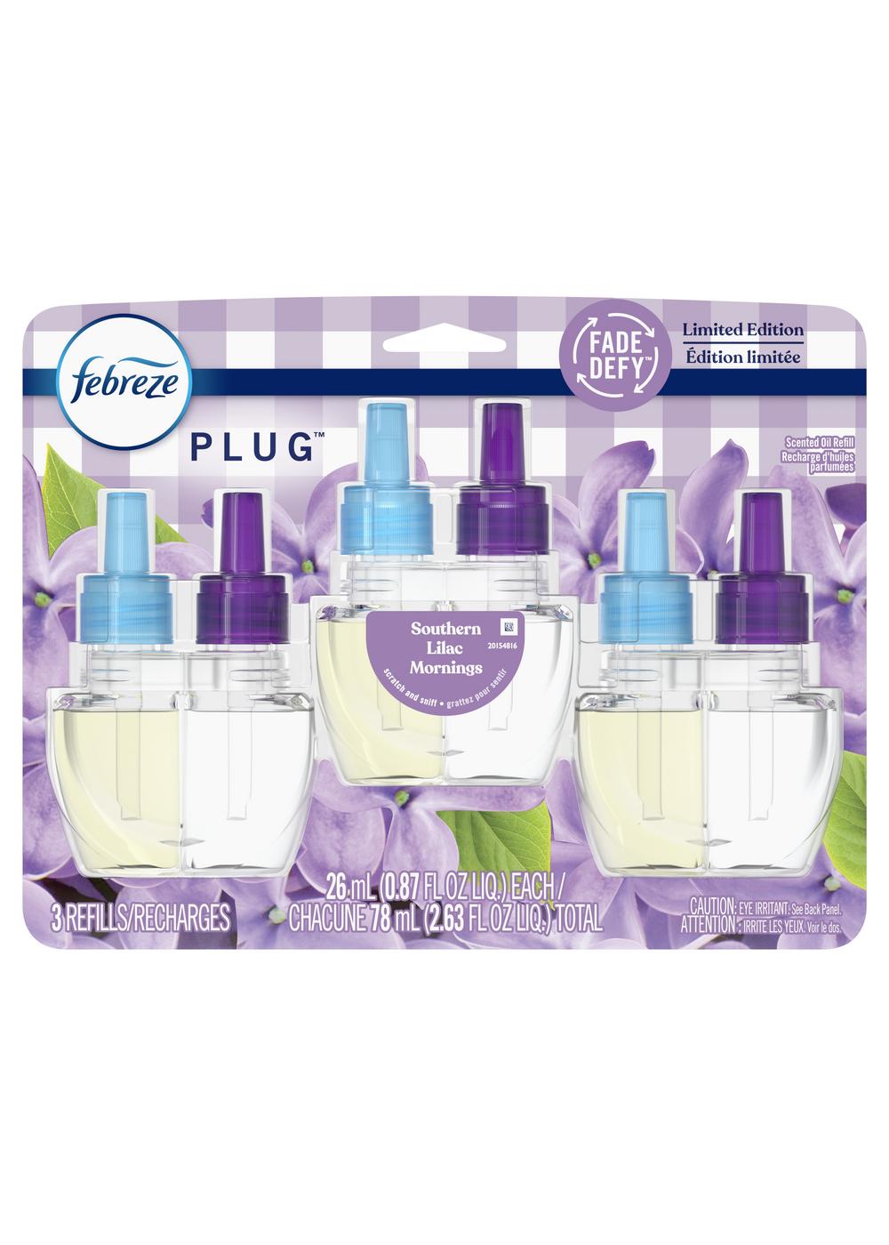 Febreze Plug Scented Oil Refills - Southern Lilac Mornings; image 1 of 2