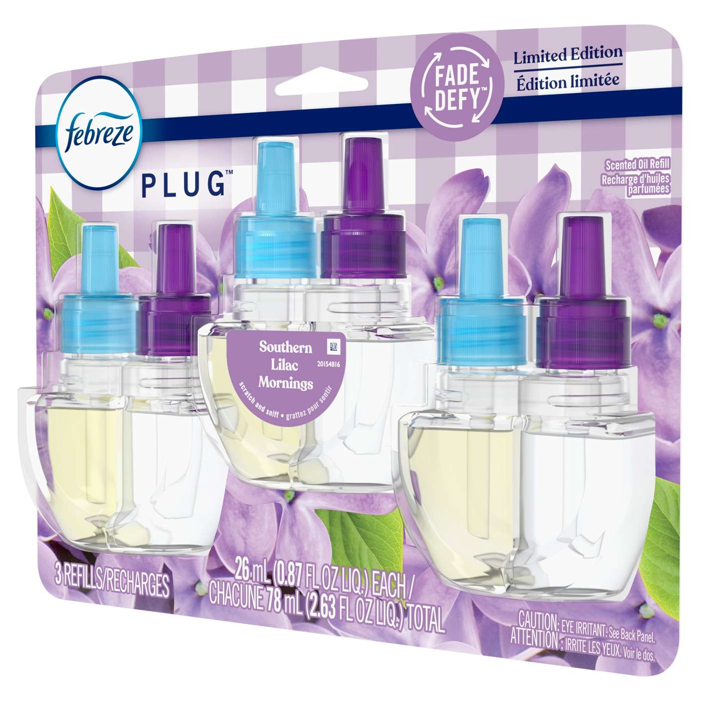 Febreze Plug In Air Freshener Scented Oil Refill - Southern Lilac Mornings; image 7 of 10