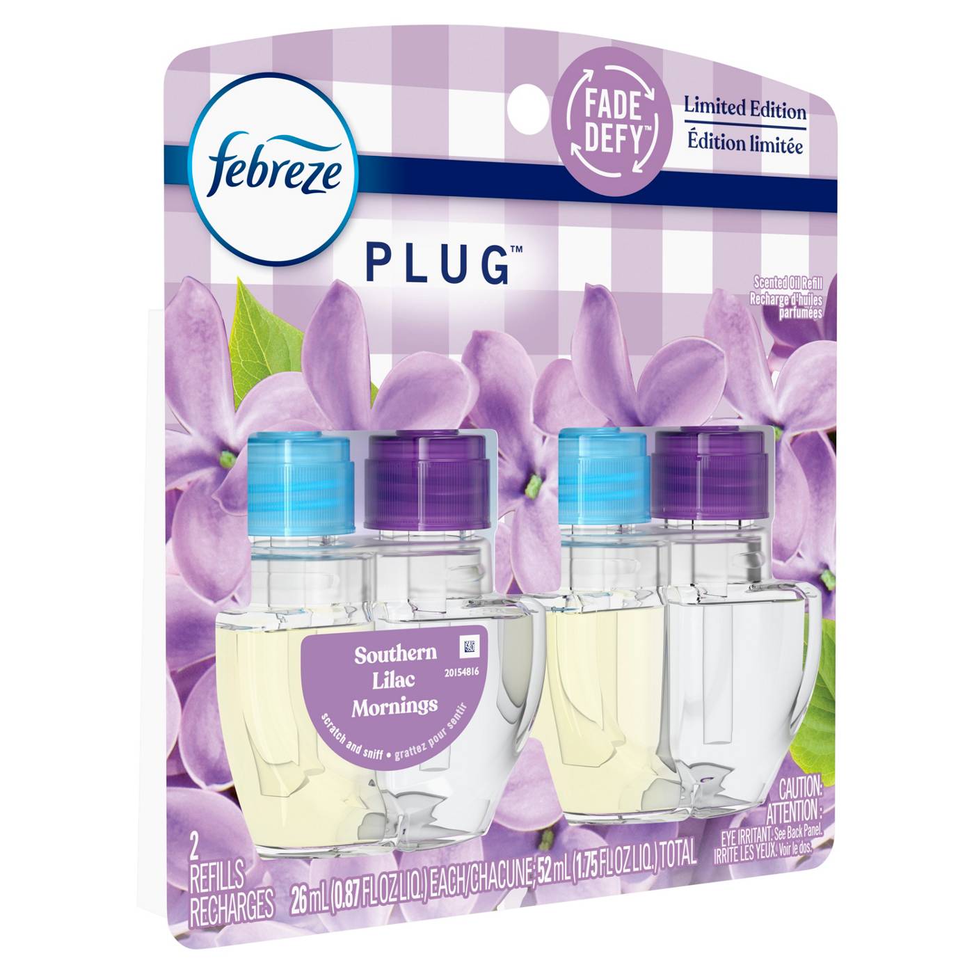 Febreze Plug In Air Freshener Scented Oil Refill - Southern Lilac Mornings; image 3 of 10