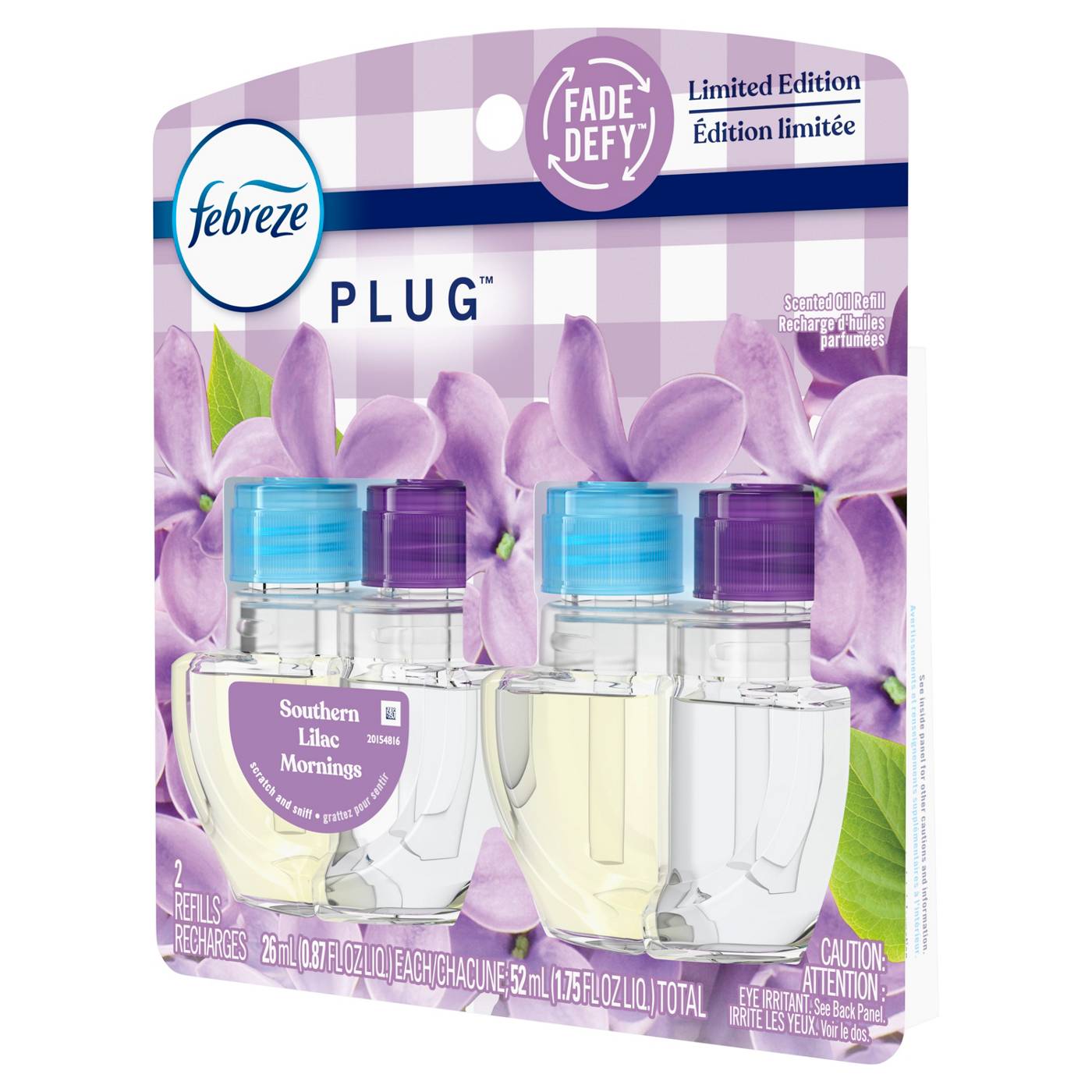 Febreze Plug In Air Freshener Scented Oil Refill - Southern Lilac Mornings; image 4 of 10