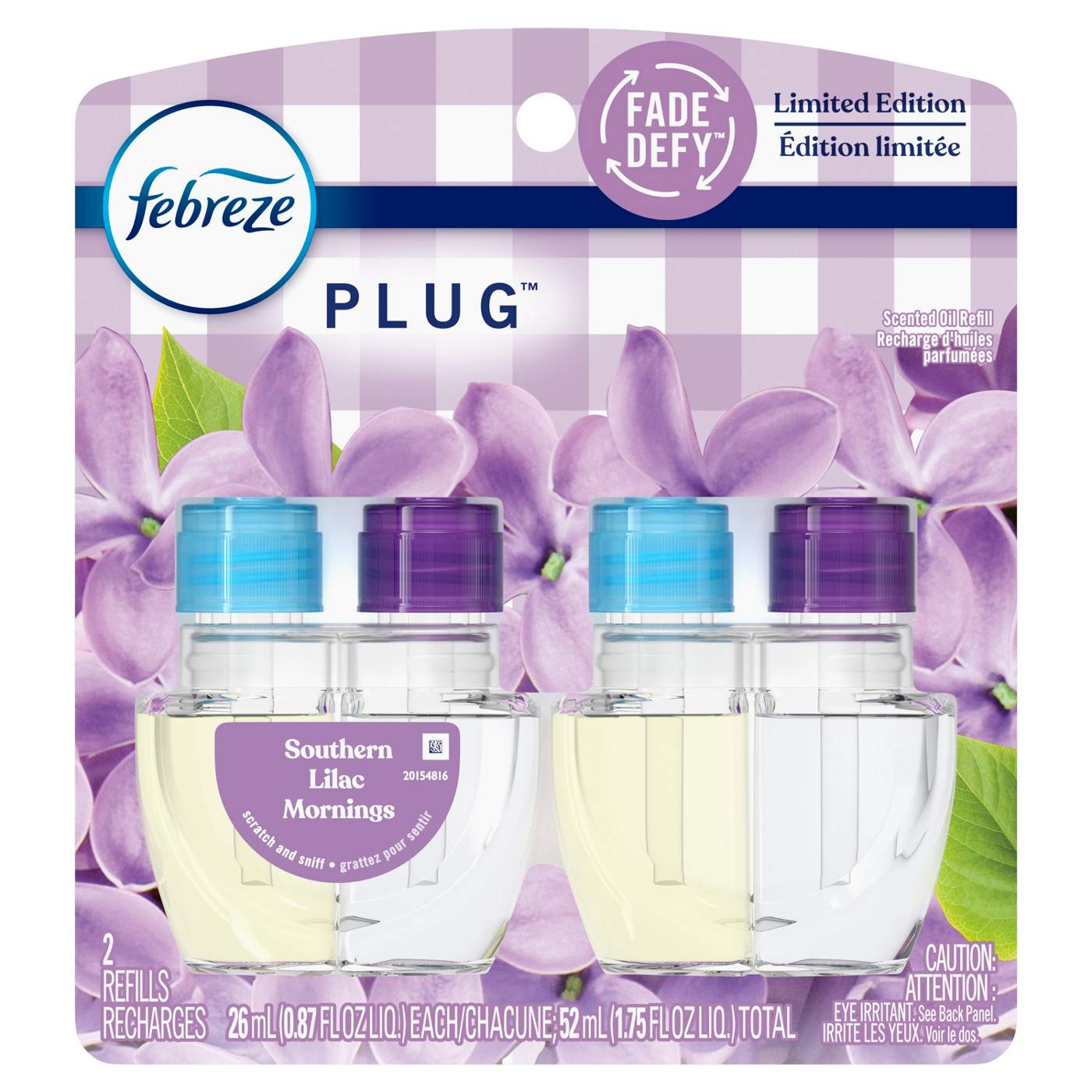 Febreze Plug In Air Freshener Scented Oil Refill - Southern Lilac Mornings; image 6 of 10