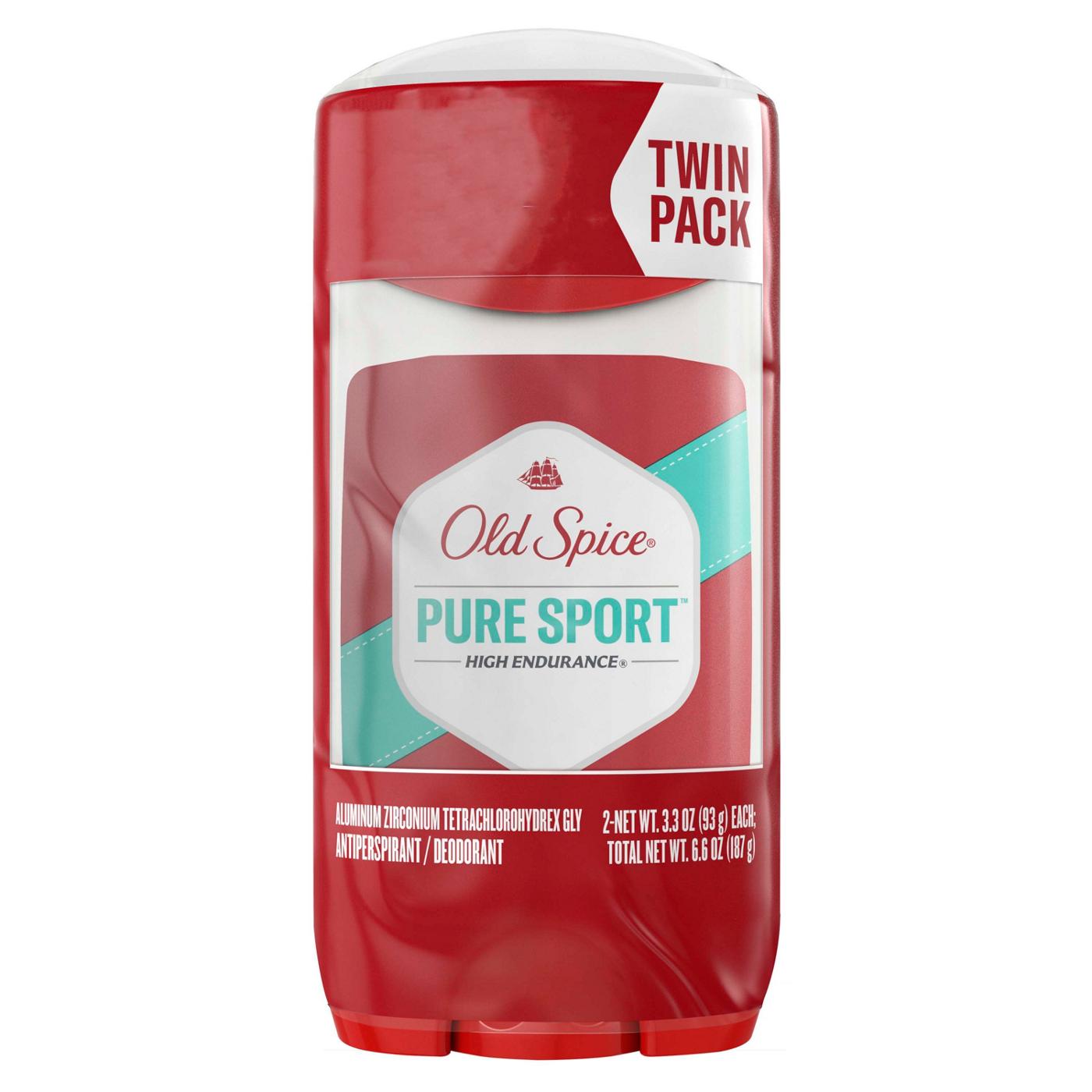 Old Spice High Endurance Antiperspirant Deodorant - Pure Sport; image 1 of 2