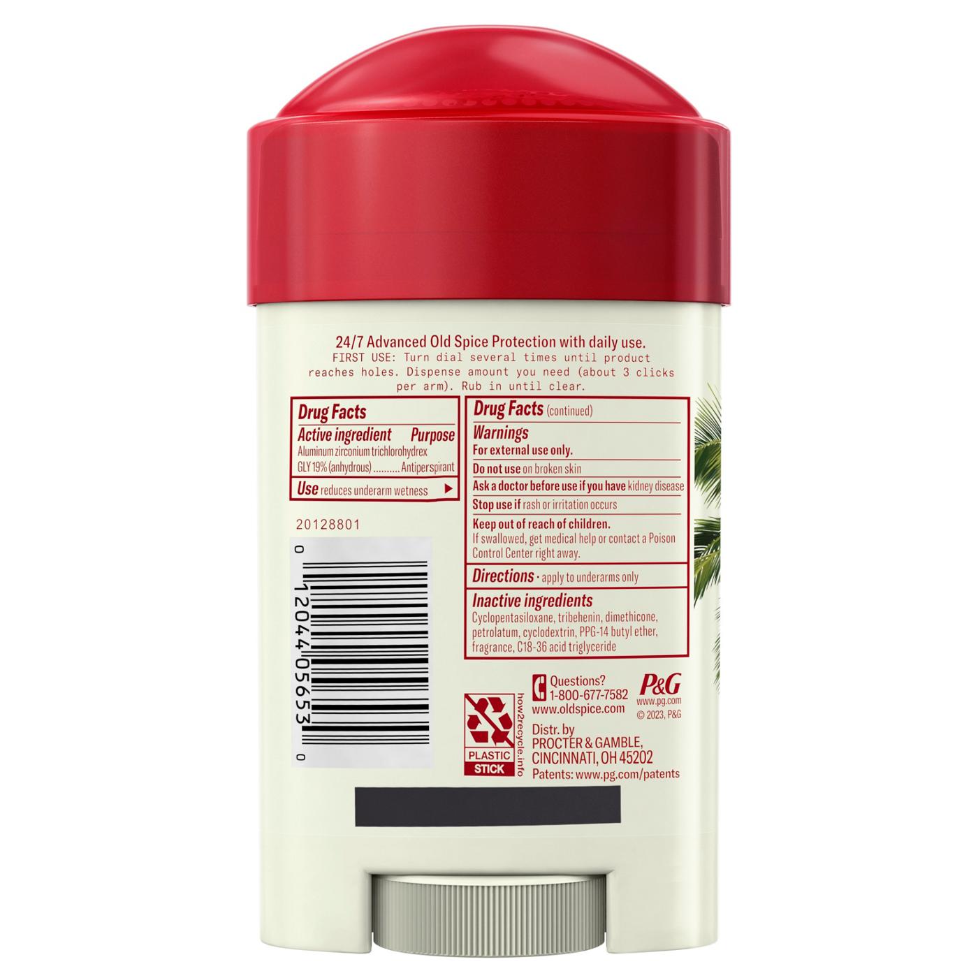 Old Spice Sweat Defense Antiperspirant Deodorant - Fiji; image 2 of 2