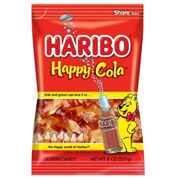Haribo Happy-Cola Gummi Candy - Share Size