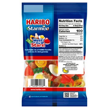 Haribo Starmix Gummi Candy - Share Size