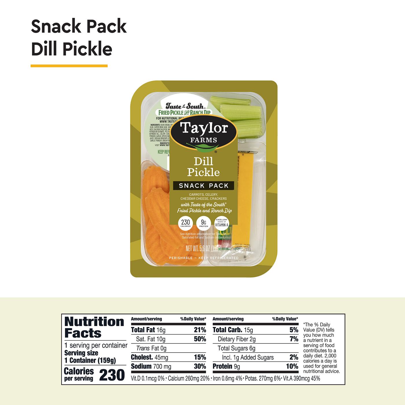 Taylor Farms Dill Pickle Snack Pack; image 3 of 4