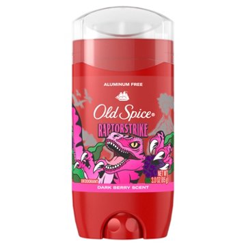 Old Spice Aluminum Free Deodorant for Men, Legendary Fragrance, Raptorstrike, Dark Berry Scent