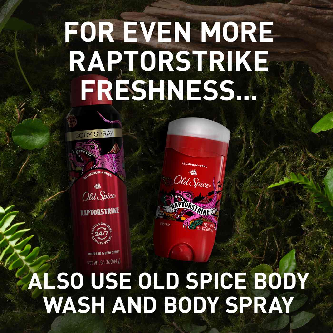 Old Spice Aluminum-Free Deodorant - Raptorstrike; image 5 of 8