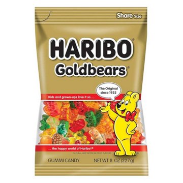 Haribo Goldbears Gummi Candy - Share Size, 8 oz