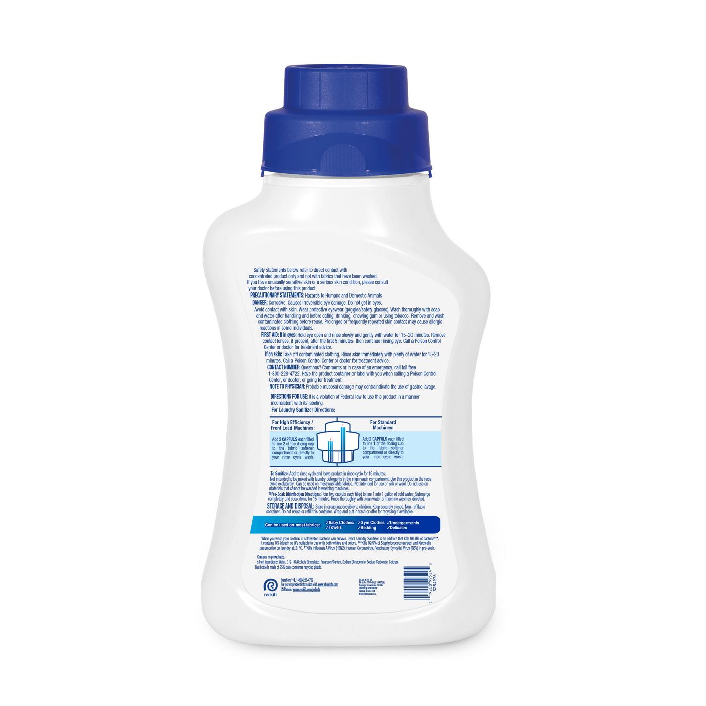 Lysol Laundry Sanitizer and Odor Eliminator - Tropical Escape; image 5 of 6