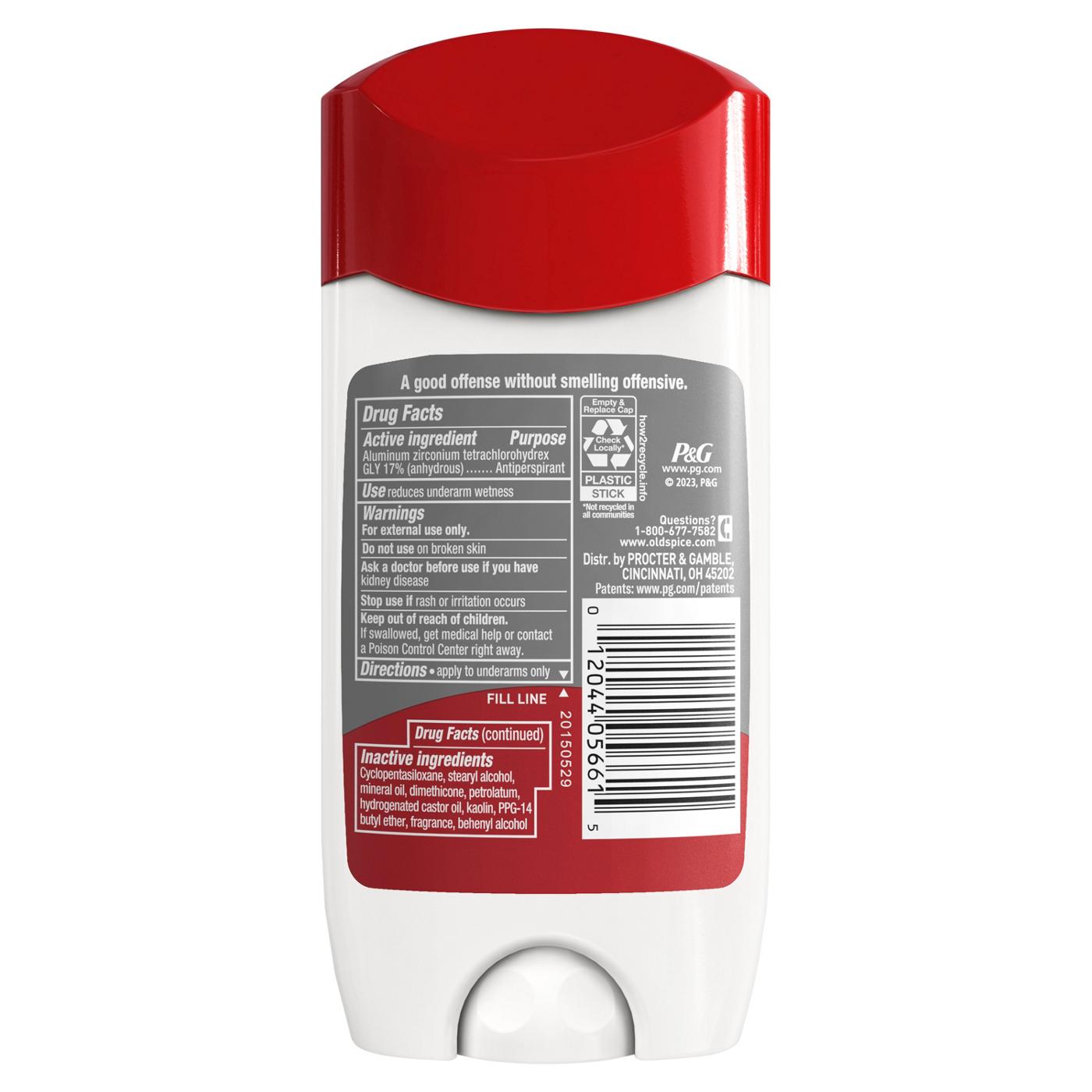 Old Spice Pure Sport Antiperspirant Deodorant; image 2 of 2