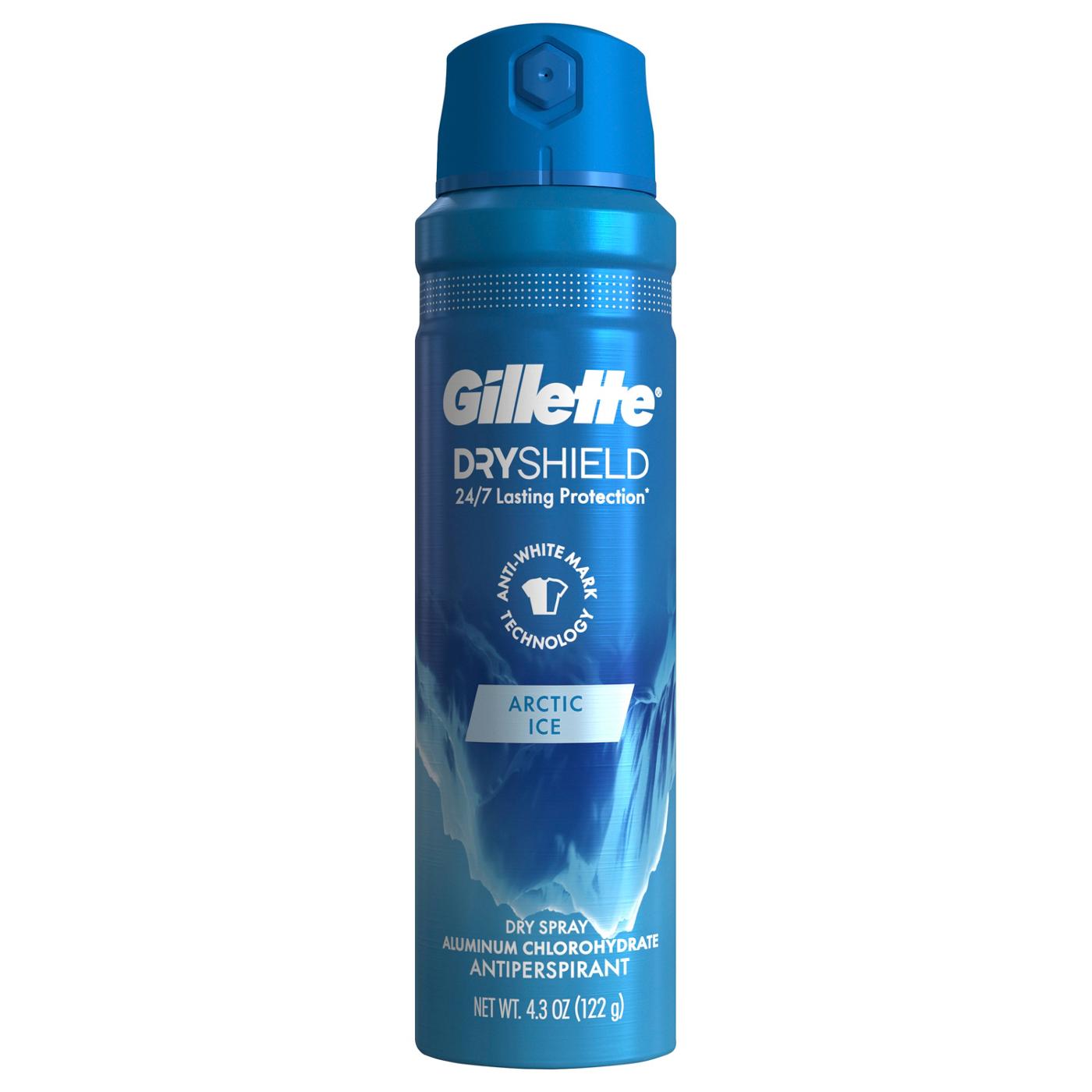 Gillette Dryshield Antiperspirant Dry Spray - Arctic Ice; image 6 of 7