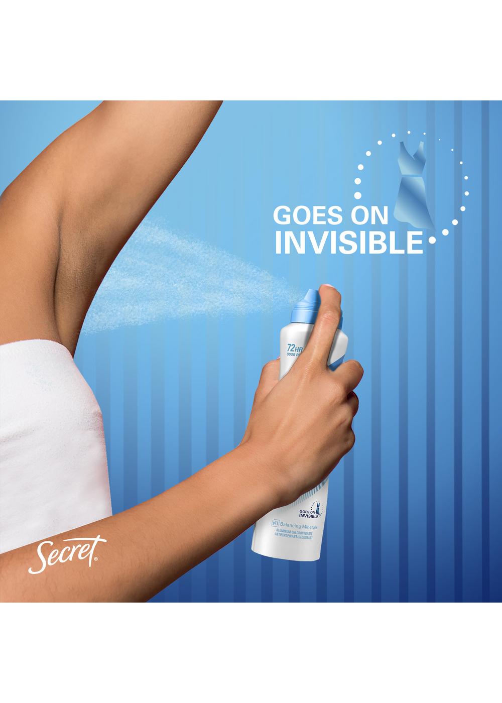 Secret Outlast 72 Hr Antiperspirant Deodorant Dry Spray - Completely Clean; image 4 of 8