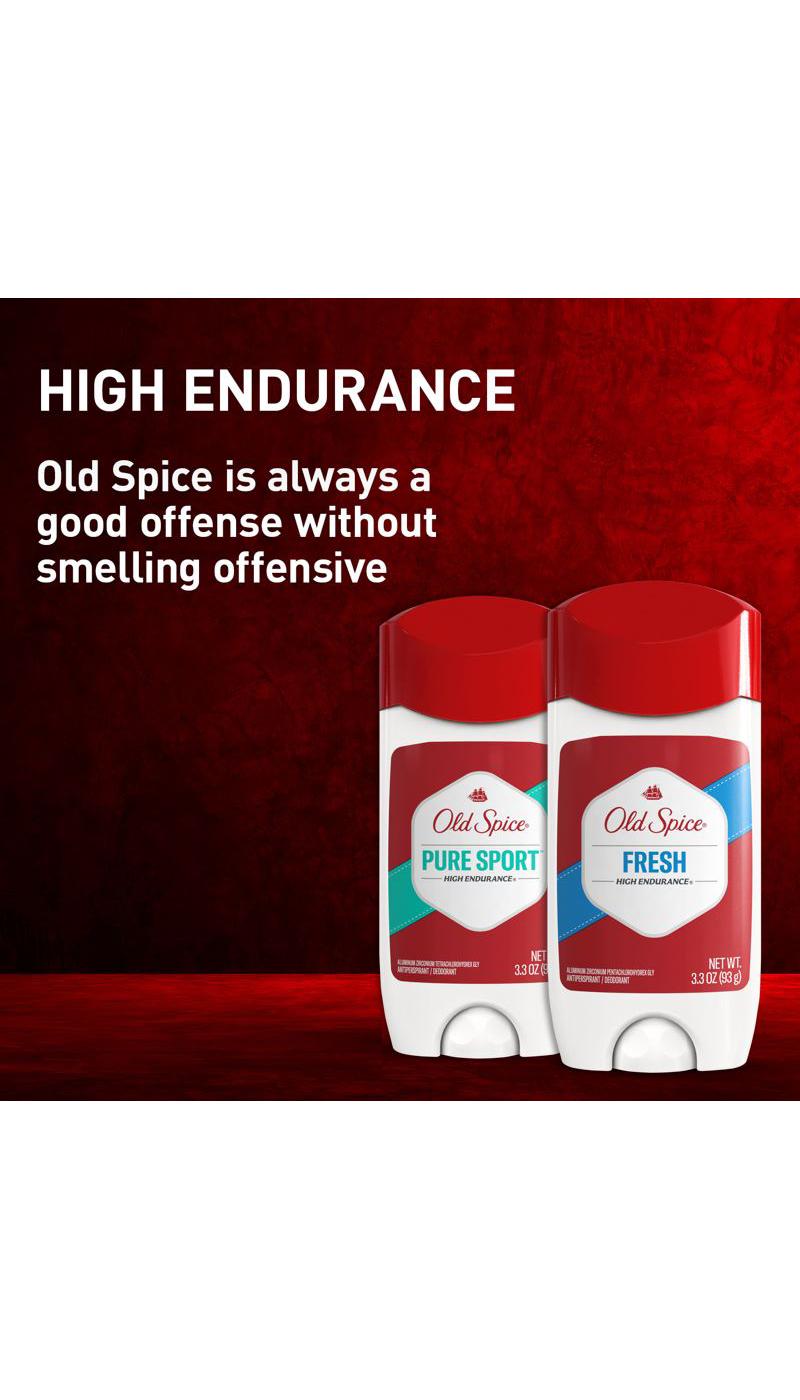 Old Spice High Endurance Antiperspirant Deodorant - Fresh; image 7 of 7