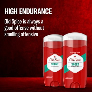 Old Spice Aluminum Free Deodorant for Men, High Endurance Pure Sport, 3.4 oz