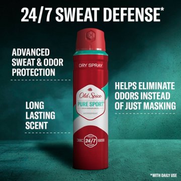 Old Spice High Endurance Antiperspirant Dry Spray - Pure Sport